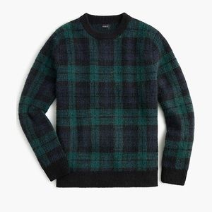 J.Crew Wool Blackwatch Sweater